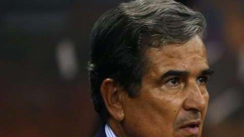 Jorge Luis Pinto, técnico de la selección hondureña de fútbol. (Foto: Imago7/Eloisa Sánchez)