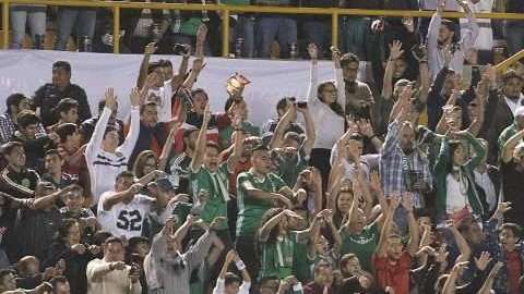 La afición del Tri durante el juego del Hexagonal Final de la Concacaf rumbo a Rusia 2018 contra Trinidad y Tobago, celebrado  en el estadio Alfonso Lastras.
(Foto: Imago7/Etzel Espinosa)