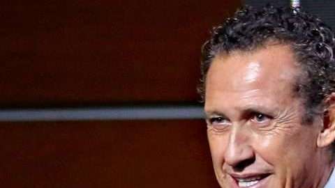 Jorge Valdano, durante la ceremonia de investidura al Salón de la Fama 2017.
(Foto: Imago7/Ulises Naranjo)