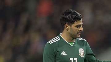 Javier "Chicharito" Hernández será baja dos semanas por lesión