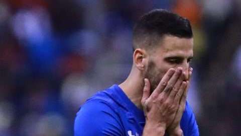 El jugador de Cruz Azul Edgar Méndez lamenta no haber podido superar los cuartos de final en la Liga MX. (Foto: Imago7/Eloisa Sanchez)