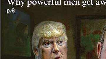 Portada de la revista The Week, Octubre 2017