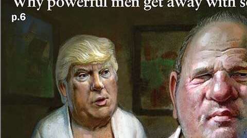 Portada de la revista The Week, Octubre 2017