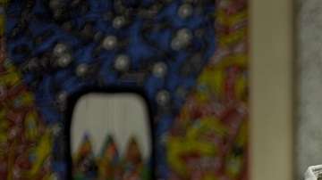 Jean-Marc Calvet en su atelier de Granada, Nicaragua.