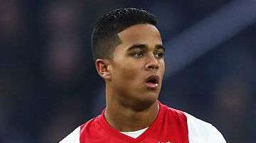 Justin y Patrick Kluivert. Getty Images