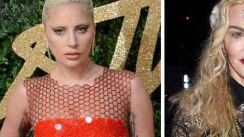 Lady Gaga y Madonna.
