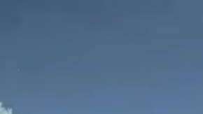 El meteorito también se vio en Rusia.