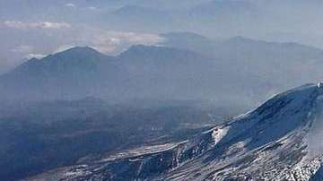 El volcán Citlaltépetl también conocido como Pico de Orizaba es la montaña más grande de México./Twitter