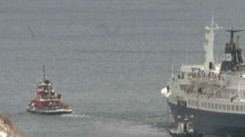 El MV Liubov Orlova era de construccion soviética.