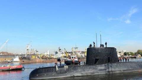 Varios países han ofrecido su ayuda para encontrar al submarino ARA San Juan.. /Getty