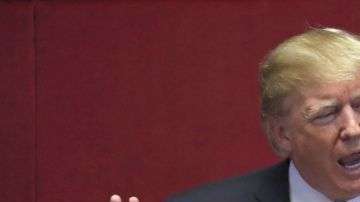 Donald Trump habló ante la Asamblea Nacional de Corea del Sur, el parlamento de la nación asiática.