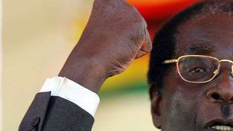 Robert Mugabe está en el poder desde que Zimbabue logró su independencia de Reino Unido en 1980.