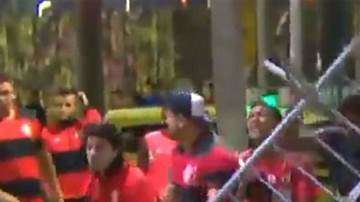 Previo a la final de la Copa Sudamericana se desataron varios disturbios