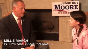A pesar de las acusaciones de acoso sexual de menores Donald Trump apoya públicamente a Moore