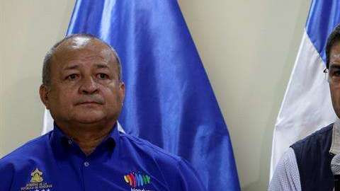 Juan Orlando Hernández, presidente de Honduras. / EFE