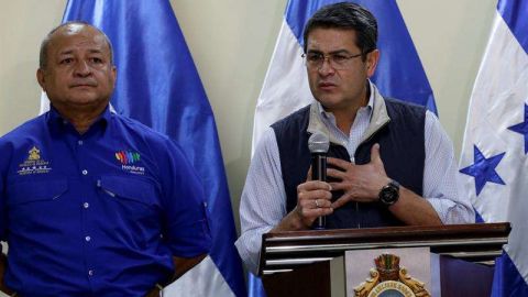 Juan Orlando Hernández, presidente de Honduras. / EFE