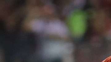 Emmanuel Gigliotti de Independiente festeja su gol ante Flamengo en laida de la final de la Copa Sudamericana. (Foto: EFE/Juan Ignacio Roncoroni)