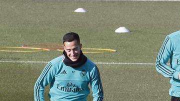 Los jugadores del Real Madrid se preparan para enfrentar al Barcelona