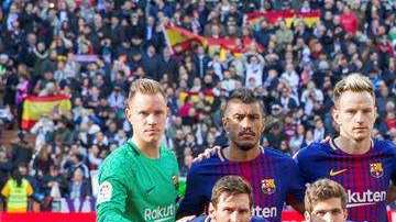 El equipo titular del Barcelona que enfrentó al Real Madrid