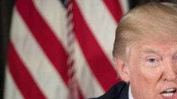 El presidente Trump volvió a criticar a la prensa.