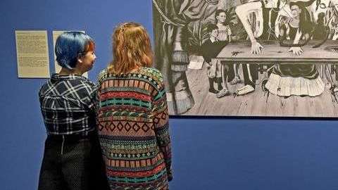 Frida Kahlo pintó "La mesa herida" el año en el que se estaba separando de Diego Rivera.