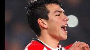 Hirving Lozano consiguió su gol número 12 en Europa, con el PSV Eindhoven