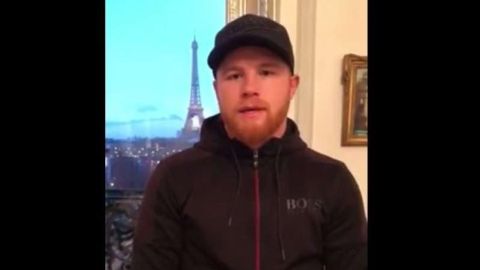 Saúl Canelo Álvarez envió un emotivo mensaje a Miguel Cotto.