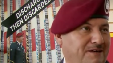 Héctor Barajas, fundador de la Casa de Apoyo a los Veteranos Deportados la ciudad de Tijuana.