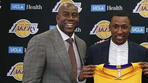 Kentavious Caldwell-Pope llegó esta temporada a Los Angeles Lakers