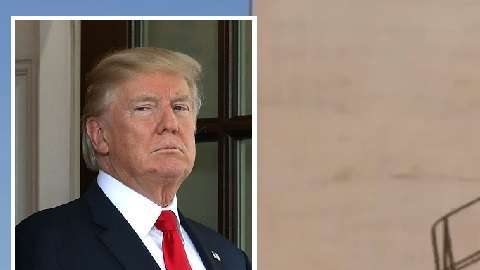 El presidente ya había compartido un video sobre los prototipos del muro.