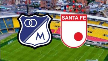 Millonarios se enfrentará a Independiente Santa Fe en dos vibrantes partidos en El Campín.
