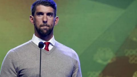 Michael Phelps intentó suicidarse en el 2014. Getty Images.