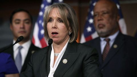 Michelle Lujan Grisham, presidenta del Caucus Hispano del Congreso, quiere ser gobernadora de Nuevo México (Foto: archivo)