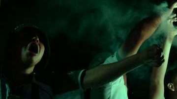 People attend a ceremony in honour of the victims and survivors of Lamia flight 2933 on the first anniversary of the plane crash in Colombia that wiped out Brazilian football club Chapecoense, at the Arena Conda stadium in Chapeco, Santa Catarina, Brazil on November 28 2017. 
The plane was flying Chapecoense to Medellin to take on Atletico Nacional in the Copa Sudamericana finals -- the biggest and most unexpected game in the Brazilian team's history. When the plane ran out of fuel and went down in inhospitable mountains near its destination 71 of the 77 aboard died including 19 players. / AFP PHOTO / NELSON ALMEIDA        (Photo credit should read NELSON ALMEIDA/AFP/Getty Images)