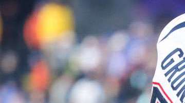 Rob Gronkowski, jugador de Patriots.  Brett Carlsen/Getty Images