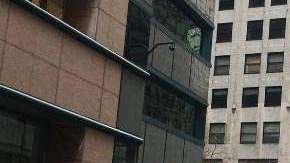 Parte del edificio fue desalojado.