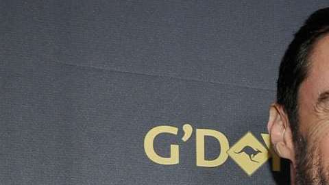 Hugh Jackman promociona su próxima película.