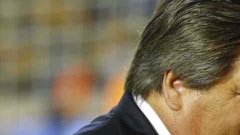 Miguel Herrera, técnico del América, captado tras perder las semifinales del torneo Apertura 2017 de la Liga MX, ante los Tigres de la UANL. (Foto: mago7/Ismael Arroyo