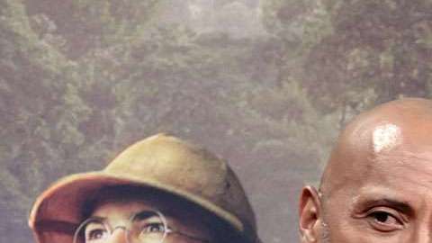 Dwayne Johnson estrena Jumanji: Bienvenidos a la jungla