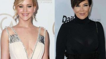 Jennifer Lawrence y Kris Jenner.