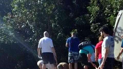 Los turistas eran de origen canadiense e italiano.