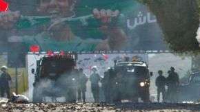 Manifestantes palestinos y fuerzas israelíes se enfrentaron en varias ciudades de Cisjordania y Gaza.