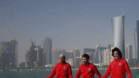 El PSG realiza una gira por Qatar