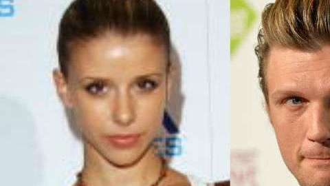 Melissa Schuman y Nick Carter.