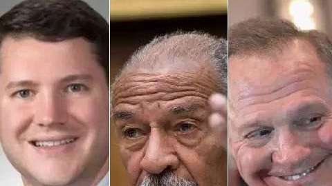 En los escándalos sexuales están involucrados demócradas y republicanos.