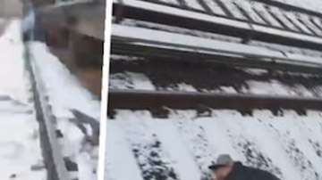 La escena fue grabada en la Avenida H.