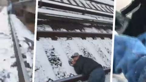 La escena fue grabada en la Avenida H.