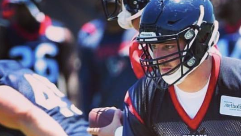 David Quessenberry, jugador de Texans. EFE