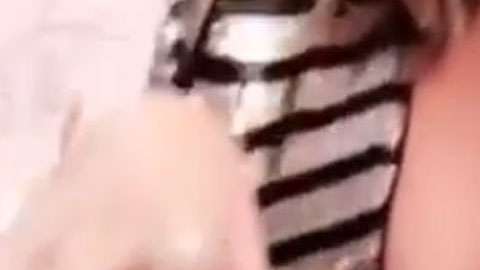 Chrissy Teigen en Snapchat.