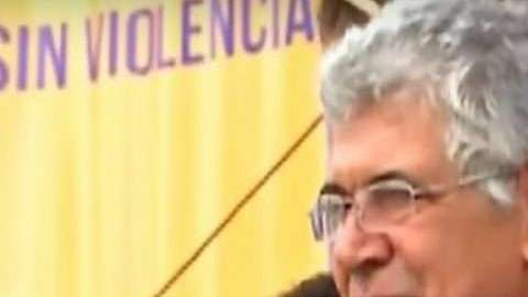 Ricardo 'Tuca' Ferretti agradeció a la afición felina en la Macroplaza de Monterrey.